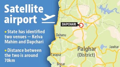 Two spots in Palghar identified for city’s third airport Two spots in Palghar identified for city’s third airport
