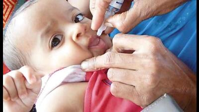 The Punjab government is all set to administer polio drops to 9.73 lakh children below the age of five during the sub-national immunization round of pulse polio drive from June 19 to June 21. The Punjab government is all set to administer polio drops to 9.73 lakh children below the age of five during the sub-national immunization round of pulse polio drive from June 19 to June 21.