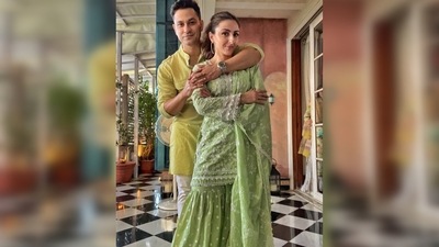 From traditional suits to fancy dresses, Soha Ali Khan can pull off any outfit she dons with poise and elegance. (Instagram/@sakpataudi)
