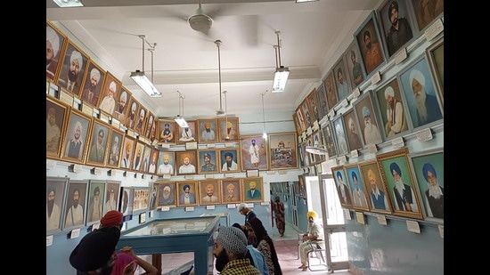 War heroes, freedom fighters, Sikh militants: All share space at Golden Temple museum (HT Photo)