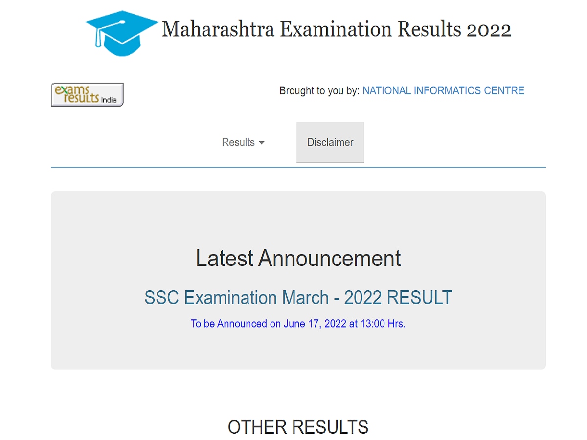 Maharashtra SSC 10th Result 2022 Live Class 10th result out, direct