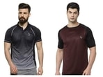 Sports t-shirt for men should absorb sweat and moisture really fast.