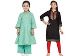 Indian wear makes for a nice attire option for little girls.