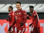 Bayern Munich's Robert Lewandowski
