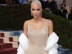 Kim Kardashian at Met Gala 2022.(HT_PRINT) Kim Kardashian at Met Gala 2022.(HT_PRINT)