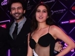 Sara Ali Khan and Kartik Aaryan met at the Pinkvilla event on Thursday. Sara Ali Khan and Kartik Aaryan met at the Pinkvilla event on Thursday. 