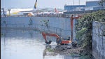 Desilting of the Mithi river in April Vijay Bate/HT Photo Desilting of the Mithi river in April Vijay Bate/HT Photo