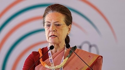 File photo of interim Congress president Sonia Gandhi. File photo of interim Congress president Sonia Gandhi.