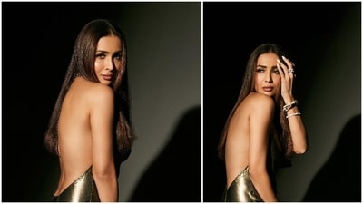 Malaika Arora picked this gorgeous fit from the international clothing house RAT &amp; BOA. (Instagram/@malaikaaroraofficial)