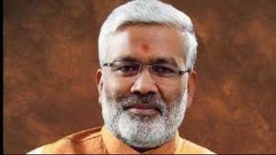 A meeting of the party’s MPs from U.P. was held under BJP state unit president Swatantra Dev Singh (HT file photo)