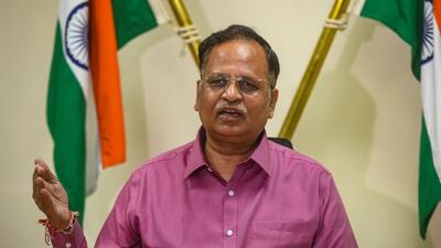 Delhi cabinet minister Satyendar Jain. (HT File Photo) Delhi cabinet minister Satyendar Jain. (HT File Photo)