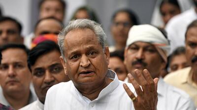 Rajasthan chief minister Ashok Gehlot. (ANI) Rajasthan chief minister Ashok Gehlot. (ANI)