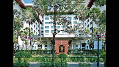 The Anantara Siam, like Bangkok itself, moves effortlessly through time The Anantara Siam, like Bangkok itself, moves effortlessly through time