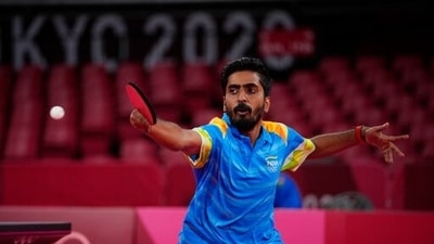 This is Sathiyan's second win over a player ranked inside top 10 in the world (AP)