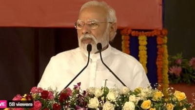 FILE - Prime Minister Narendra Modi. ( @BJPGujarat)
