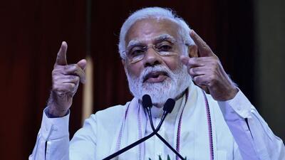 Prime Minister Narendra Modi will inaugurate the redeveloped temple of Shree Kalika Mata at Pavagadh Hill in Gujarat on Saturday. (ANI PHOTO.) Prime Minister Narendra Modi will inaugurate the redeveloped temple of Shree Kalika Mata at Pavagadh Hill in Gujarat on Saturday. (ANI PHOTO.)