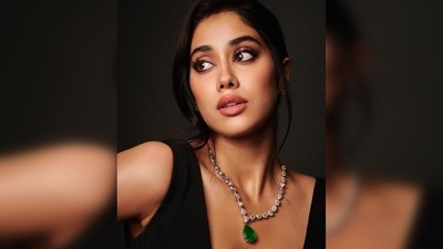 Janhvi Kapoor's outfit is from the clothing line Antithesis. Her look was put together by celebrity stylist Tanya Ghavri. (Instagram/@janhvikapoor) Janhvi Kapoor's outfit is from the clothing line Antithesis. Her look was put together by celebrity stylist Tanya Ghavri. (Instagram/@janhvikapoor)