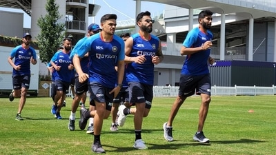The Indian team hit the ground running. (BCCI) The Indian team hit the ground running. (BCCI)