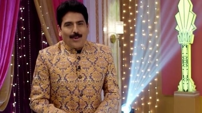 Shailesh Lodha in a promo for Waah Bhai Waah.