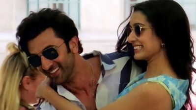Shraddha Kapoor and Ranbir Kapoor from their film sets in Spain. Shraddha Kapoor and Ranbir Kapoor from their film sets in Spain.
