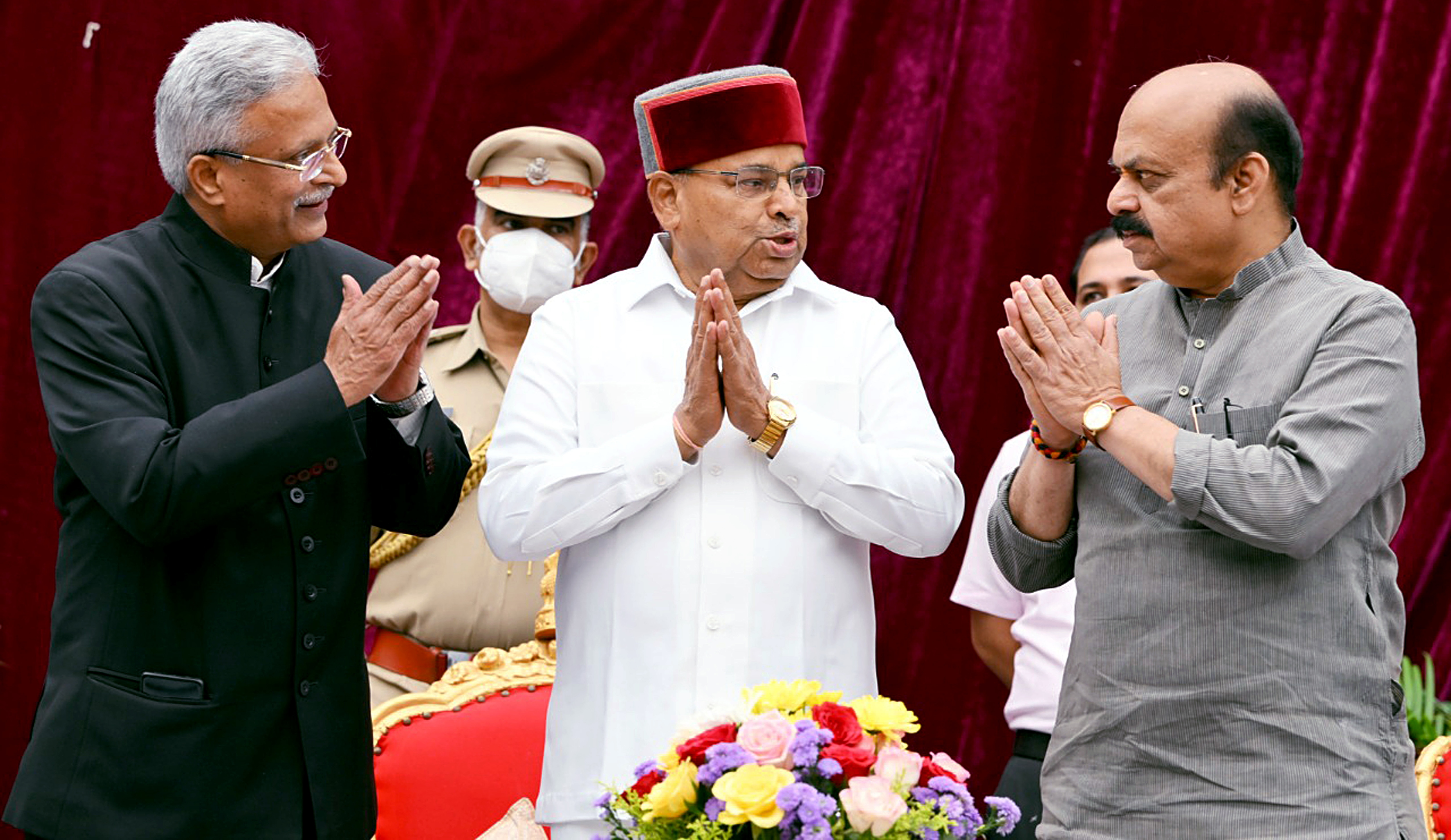 Karnataka Chief Minister Basavaraj Bommai in Bengaluru on Wednesday. (ANI Photo) (Arunkumar Rao) Karnataka Chief Minister Basavaraj Bommai in Bengaluru on Wednesday. (ANI Photo) (Arunkumar Rao)