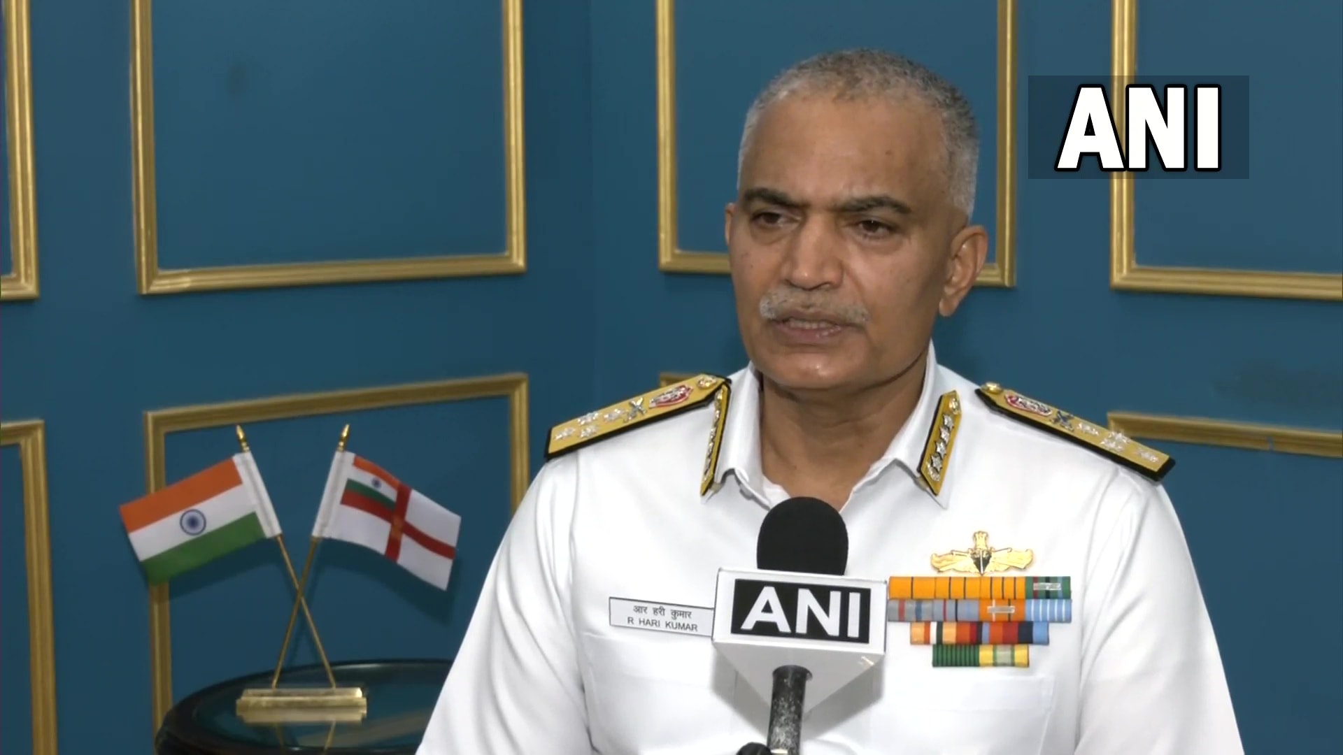 Indian Navy Chief Admiral R Hari Kumar.&nbsp;(ANI)