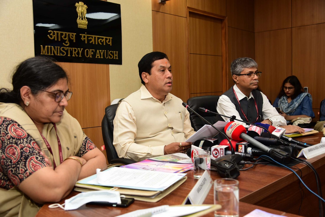 Through the International Yoga Day, we aim to accelerate adoption of the traditional practice and remind the world of its benefits for the mind, body, and soul, Ayush minister Sarbananda Sonowal. (Sourced) Through the International Yoga Day, we aim to accelerate adoption of the traditional practice and remind the world of its benefits for the mind, body, and soul, Ayush minister Sarbananda Sonowal. (Sourced)