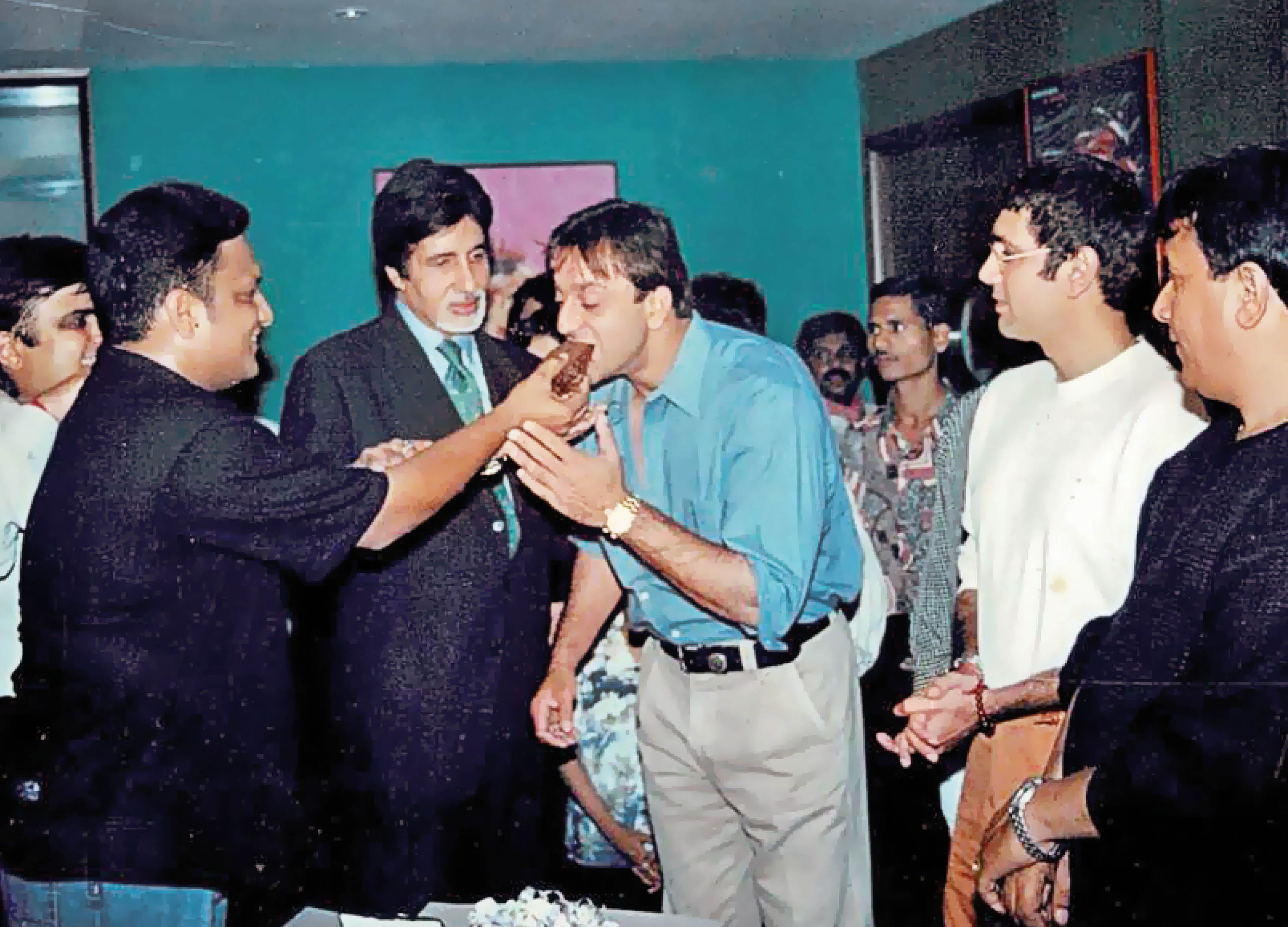 At the launch of his production company, White Feather Films At the launch of his production company, White Feather Films