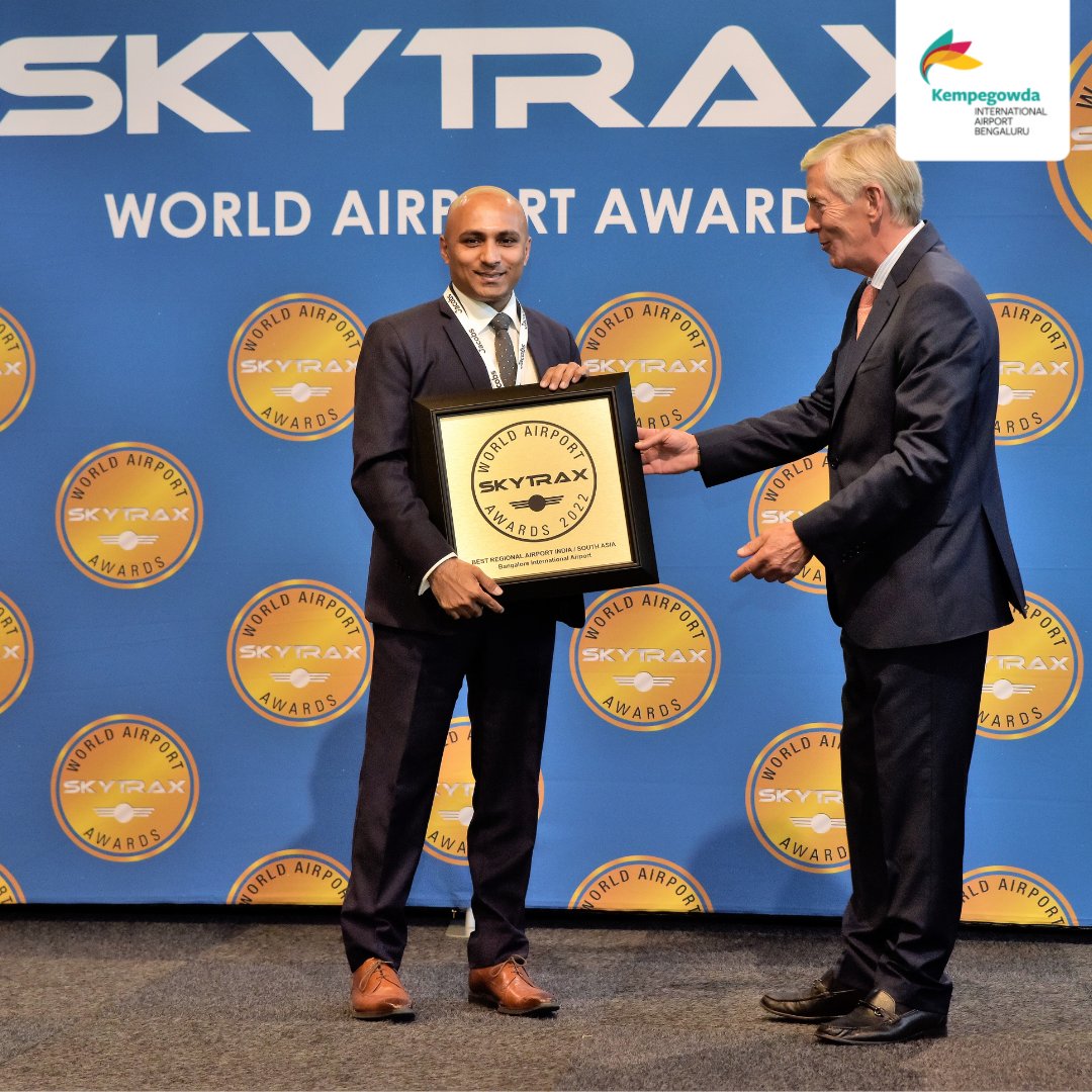 Bengaluru's KIA won the best regional airport in India and South Asia award. (Source: Twitter/BLRAirport) Bengaluru's KIA won the best regional airport in India and South Asia award. (Source: Twitter/BLRAirport)