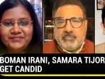 BOMAN IRANI, SAMARA TIJORI GET CANDID
