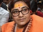 Bhopal MP Pragya Thakur had filed a complaint on February 7 that she received an objectionable video call from an unidentified number. She disconnected the call and later she also received an obscene video and message from a different number. (PTI PHOTO.) Bhopal MP Pragya Thakur had filed a complaint on February 7 that she received an objectionable video call from an unidentified number. She disconnected the call and later she also received an obscene video and message from a different number. (PTI PHOTO.)