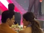 Sidharth Malhotra and Kiara Advani were seen being lost in a conversation at an event. Sidharth Malhotra and Kiara Advani were seen being lost in a conversation at an event. 