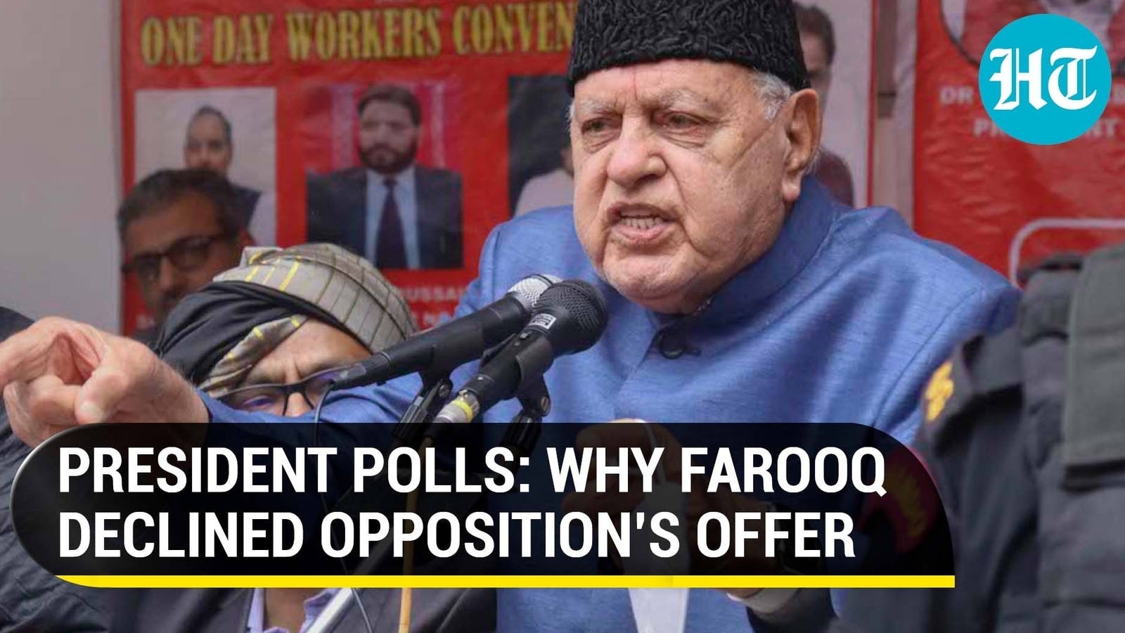 ‘J&K needs me’: Farooq Abdullah pulls out of Presidential race