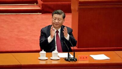 Chinese President Xi Jinping applauds at a meeting commending role models of the Beijing 2022 Olympic and Paralympic Winter Games, at the Great Hall of the People in Beijing, on April 8, 2022. (REUTERS/FILE) Chinese President Xi Jinping applauds at a meeting commending role models of the Beijing 2022 Olympic and Paralympic Winter Games, at the Great Hall of the People in Beijing, on April 8, 2022. (REUTERS/FILE)
