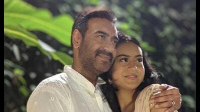 Actor Ajay Devgn is a father to two kids- Nysa and Yug. Actor Ajay Devgn is a father to two kids- Nysa and Yug.