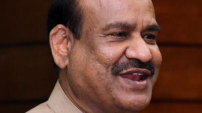 New Delhi, April 07 (ANI): Lok Sabha Speaker Om Birla during the press conference following the parliament's budget session adjourned sine die, at Parliament House Annexe, in New Delhi on Thursday. (ANI Photo) (ANI) New Delhi, April 07 (ANI): Lok Sabha Speaker Om Birla during the press conference following the parliament's budget session adjourned sine die, at Parliament House Annexe, in New Delhi on Thursday. (ANI Photo) (ANI)