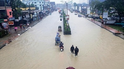 Floods are a regular menace to millions of people in low-lying Bangladesh, but experts say climate crisis is increasing their frequency, ferocity and unpredictability. (AP) Floods are a regular menace to millions of people in low-lying Bangladesh, but experts say climate crisis is increasing their frequency, ferocity and unpredictability. (AP)