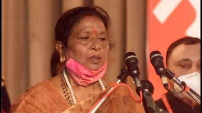 Bihar deputy CM Renu Devi. (Santosh Kumar) Bihar deputy CM Renu Devi. (Santosh Kumar)