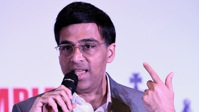 Former world champion Viswanathan Anand addresses a press conference ahead of torch relay for the 44th Chess Olympiad, at Hotel Lalit, in New Delhi on Friday. (Amit Sharma) Former world champion Viswanathan Anand addresses a press conference ahead of torch relay for the 44th Chess Olympiad, at Hotel Lalit, in New Delhi on Friday. (Amit Sharma)