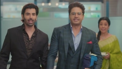 A still from Anupamaa. A still from Anupamaa.