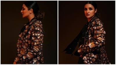 Parineeti Chopra left fans spellbound with her photoshoot pictures striking some jaw-dropping poses. (Instagram/@parineetichopra) Parineeti Chopra left fans spellbound with her photoshoot pictures striking some jaw-dropping poses. (Instagram/@parineetichopra)