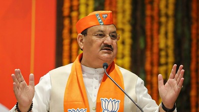 BJP president JP Nadda. (PTI file)