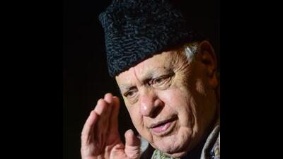 National Conference president and Jammu and Kashmir (J&K) former chief minister Farooq Abdullah on Saturday declined to become the joint opposition’s candidate for the upcoming presidential election. (PTI File Photo) National Conference president and Jammu and Kashmir (J&K) former chief minister Farooq Abdullah on Saturday declined to become the joint opposition’s candidate for the upcoming presidential election. (PTI File Photo)