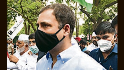 The Bhiwandi court has exempted Congress leader Rahul Gandhi from appearing for hearing on Saturday and adjourned it till August 6. (HT FILE PHOTO) The Bhiwandi court has exempted Congress leader Rahul Gandhi from appearing for hearing on Saturday and adjourned it till August 6. (HT FILE PHOTO)