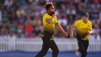 Mohammad Amir (Twitter/Gloscricket) Mohammad Amir (Twitter/Gloscricket)