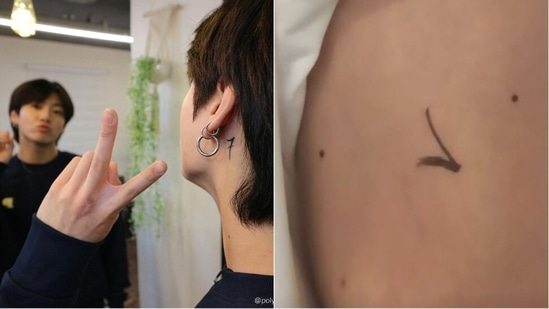 Jungkook tattoos headers HD phone wallpaper | Pxfuel
