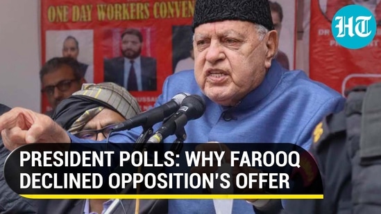 PRESIDENT POLLS: WHY FAROOQ DECLINED OPPOSITION'S OFFER