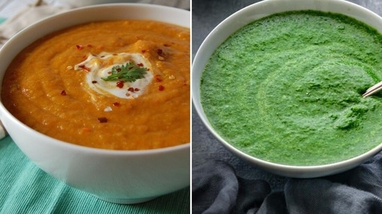 Lentil soup and green chutney: It is easy to digest, complete with 6 tastes and added with spices.(Pinterest)
