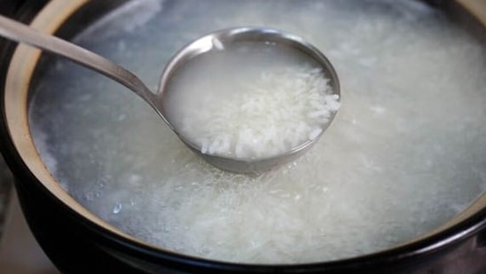 Rice gruel, cooked moong and coconut chutney. Apart from this rice and dal is also a good option(Pinterest)