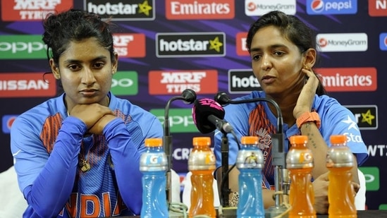 File image of Mithali Raj (left) and India’s Harmanpreet Kaur.(Getty Images)